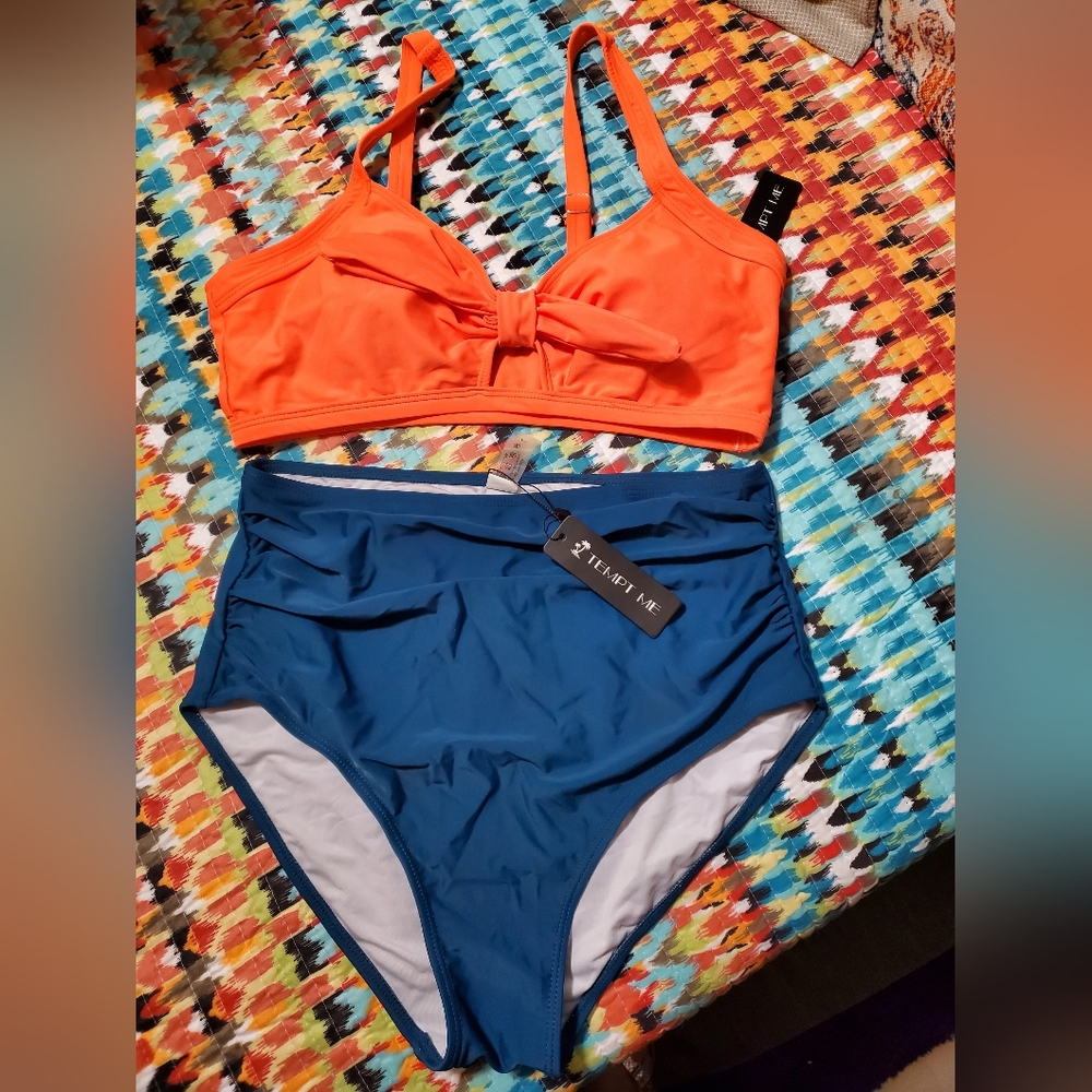 NWT Tempt Me 2pc bathing suit